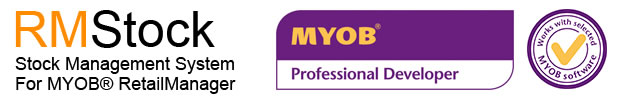 RMStock for MYOB� Retail Manager